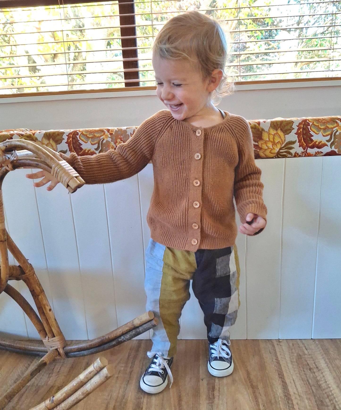 Sew your own Kids Patchwork Pants - Tauranga