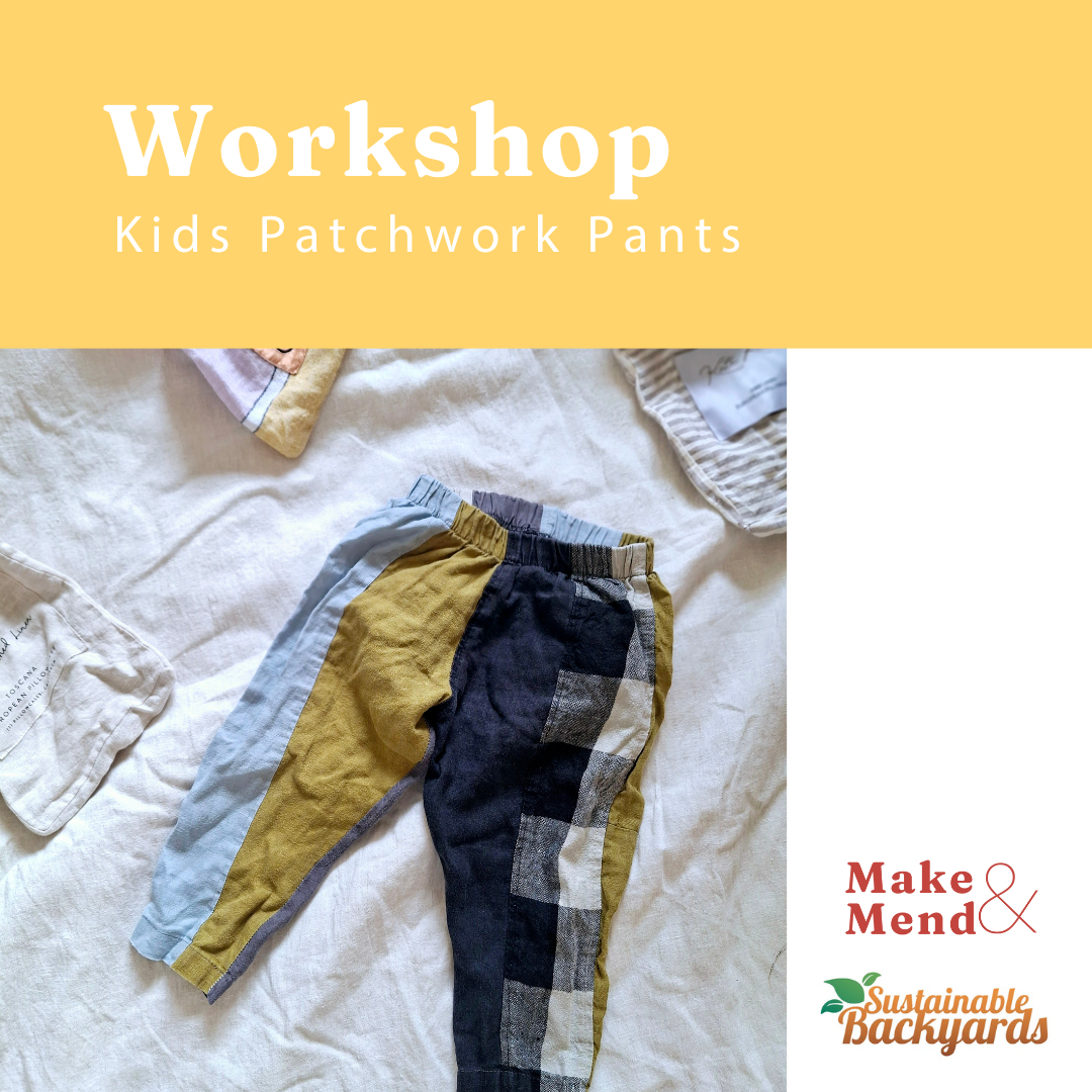 Sew your own Kids Patchwork Pants - Tauranga